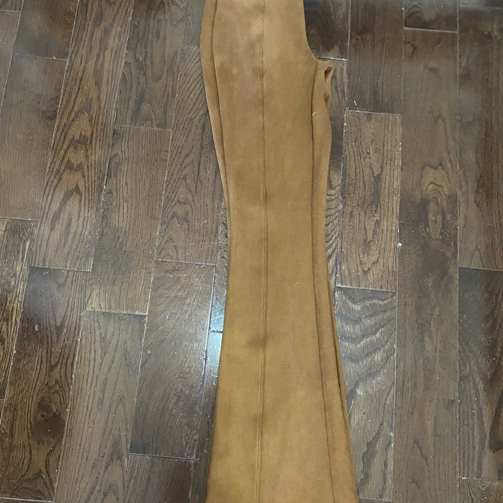 SPANX Tan Boot Cut Pants